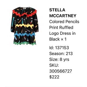 Stella McCartney Ruffle dress